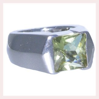 Sterling Silver Peridot Ring