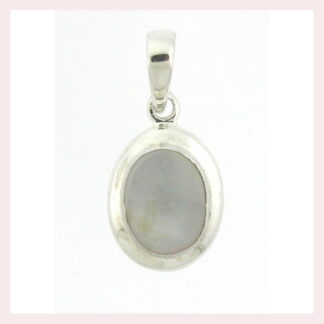 Sterling Silver Pendant with Mother of Pearl 925