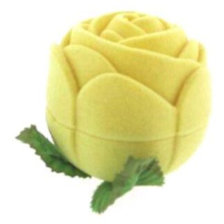 Yellow Rose Ring Box